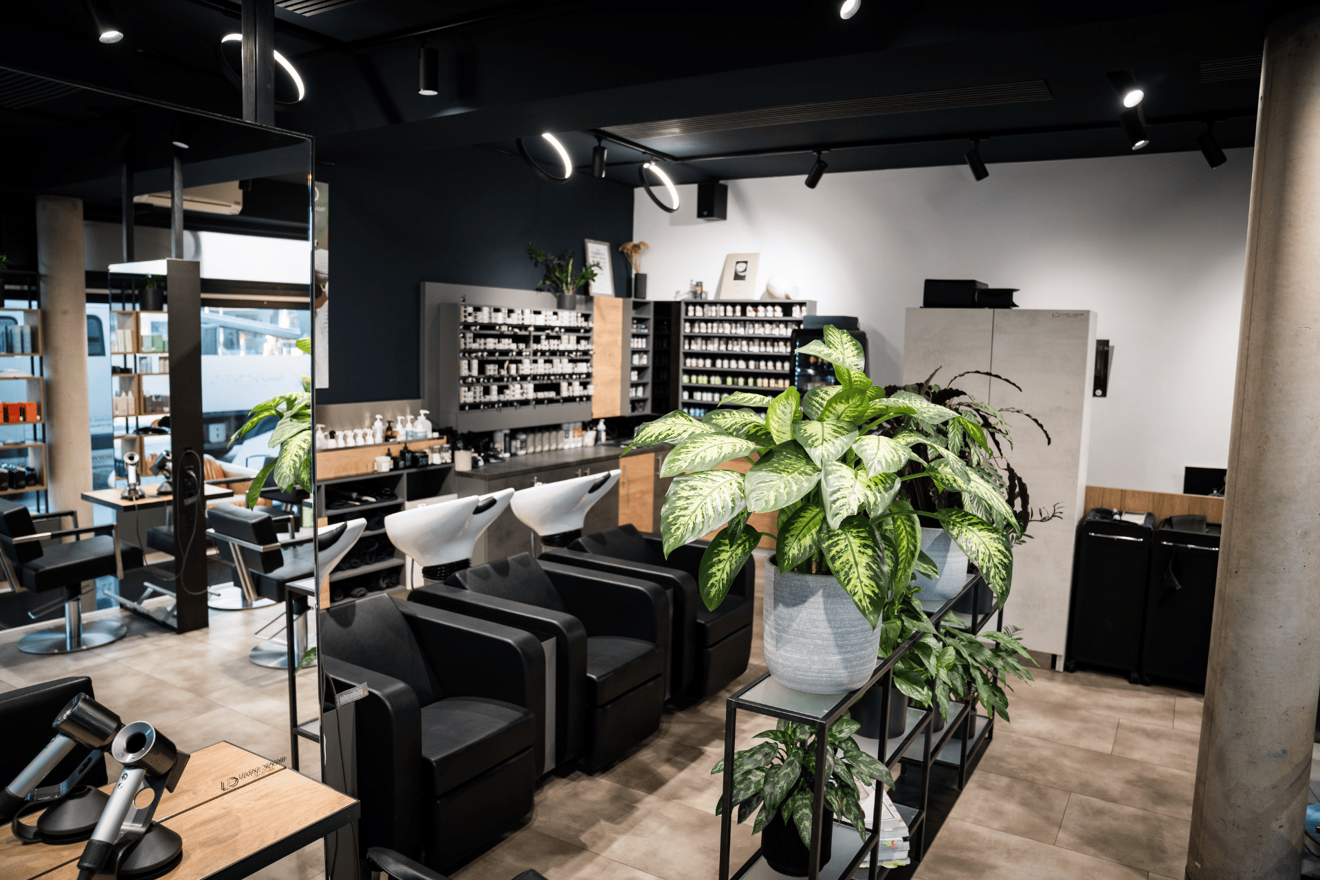 Inneneinrichtung Friseursalon